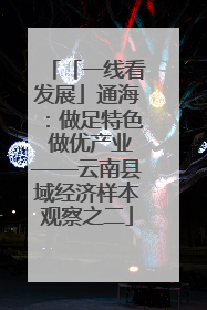 「一线看发展」通海：做足特色 做优产业——云南县域经济样本观察之二