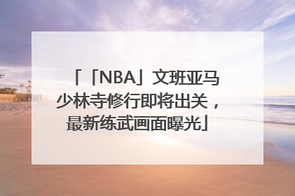 「NBA」文班亚马少林寺修行即将出关，最新练武画面曝光
