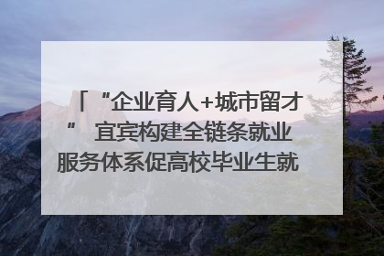 “企业育人+城市留才” 宜宾构建全链条就业服务体系促高校毕业生就业｜您牵挂的四川