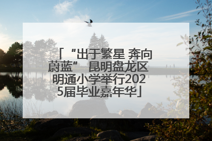 “出于繁星 奔向蔚蓝” 昆明盘龙区明通小学举行2025届毕业嘉年华