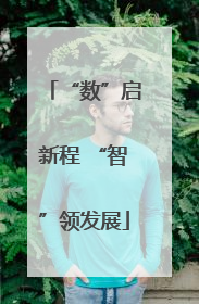 “数”启新程 “智”领发展