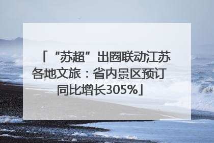 “苏超”出圈联动江苏各地文旅：省内景区预订同比增长305%