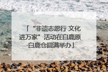 “非遗志愿行 文化进万家”活动在白鹿原·白鹿仓圆满举办