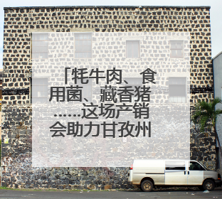 牦牛肉、食用菌、藏香猪……这场产销会助力甘孜州特色农产品走进成都