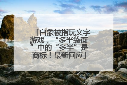 白象被指玩文字游戏，“多半袋面”中的“多半”是商标！最新回应