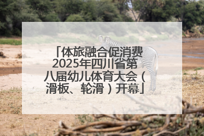 体旅融合促消费 2025年四川省第八届幼儿体育大会（滑板、轮滑）开幕