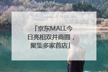京东MALL今日亮相双井商圈，聚集多家首店