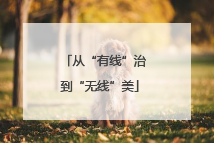 从“有线”治到“无线”美