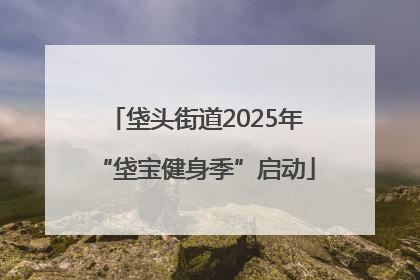垡头街道2025年“垡宝健身季”启动