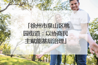 徐州市泉山区桃园街道：以协商民主赋能基层治理