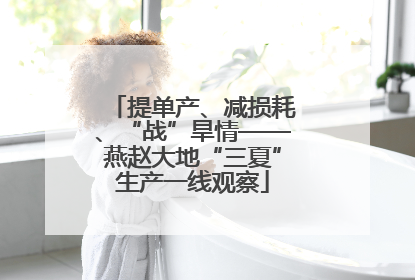 提单产、减损耗、“战”旱情——燕赵大地“三夏”生产一线观察