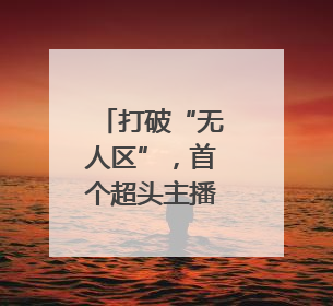 打破“无人区”，首个超头主播数字人来了｜热财经