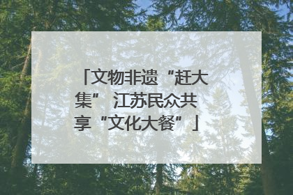 文物非遗“赶大集” 江苏民众共享“文化大餐”