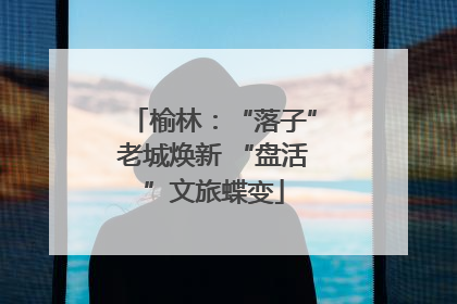 榆林：“落子”老城焕新 “盘活”文旅蝶变