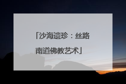 沙海遗珍：丝路南道佛教艺术