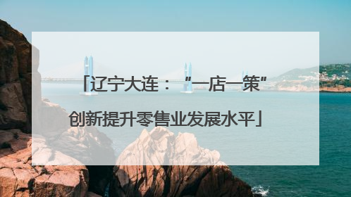 辽宁大连：“一店一策”创新提升零售业发展水平