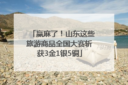 赢麻了！山东这些旅游商品全国大赛斩获3金1银5铜