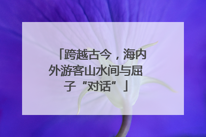跨越古今，海内外游客山水间与屈子“对话”