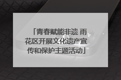 青春赋能非遗 雨花区开展文化遗产宣传和保护主题活动