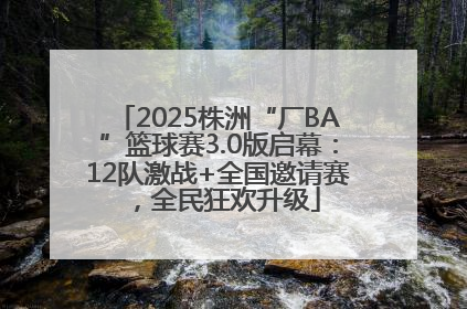 2025株洲“厂BA”篮球赛3.0版启幕：12队激战+全国邀请赛，全民狂欢升级
