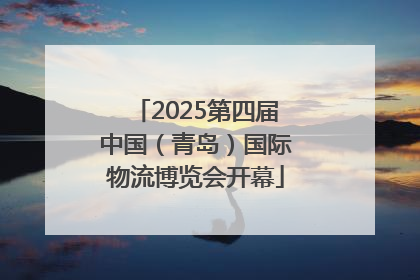 2025第四届中国（青岛）国际物流博览会开幕